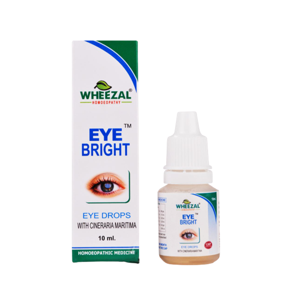 Wheezal Homeopathy Eye Bright Eye Drops | Grocsy