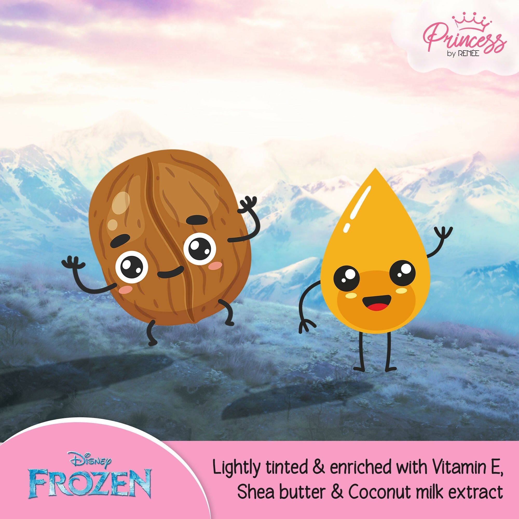 Renee Cosmetics Disney Frozen Princess Popsicle Lip Balm | Grocsy