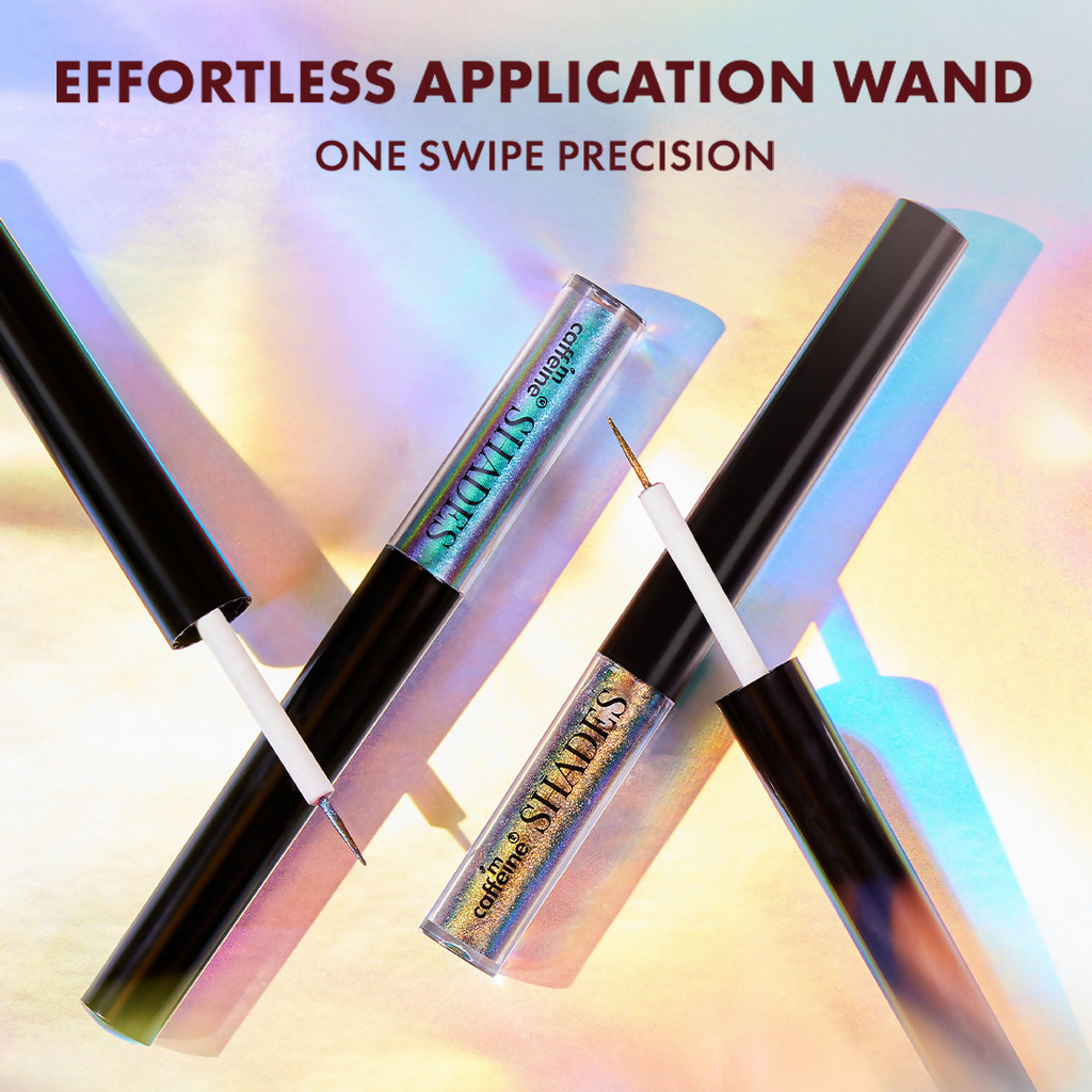 mCaffeine Shades Cosmic Craze Holographic Eyeliner - Prism Shift | Grocsy