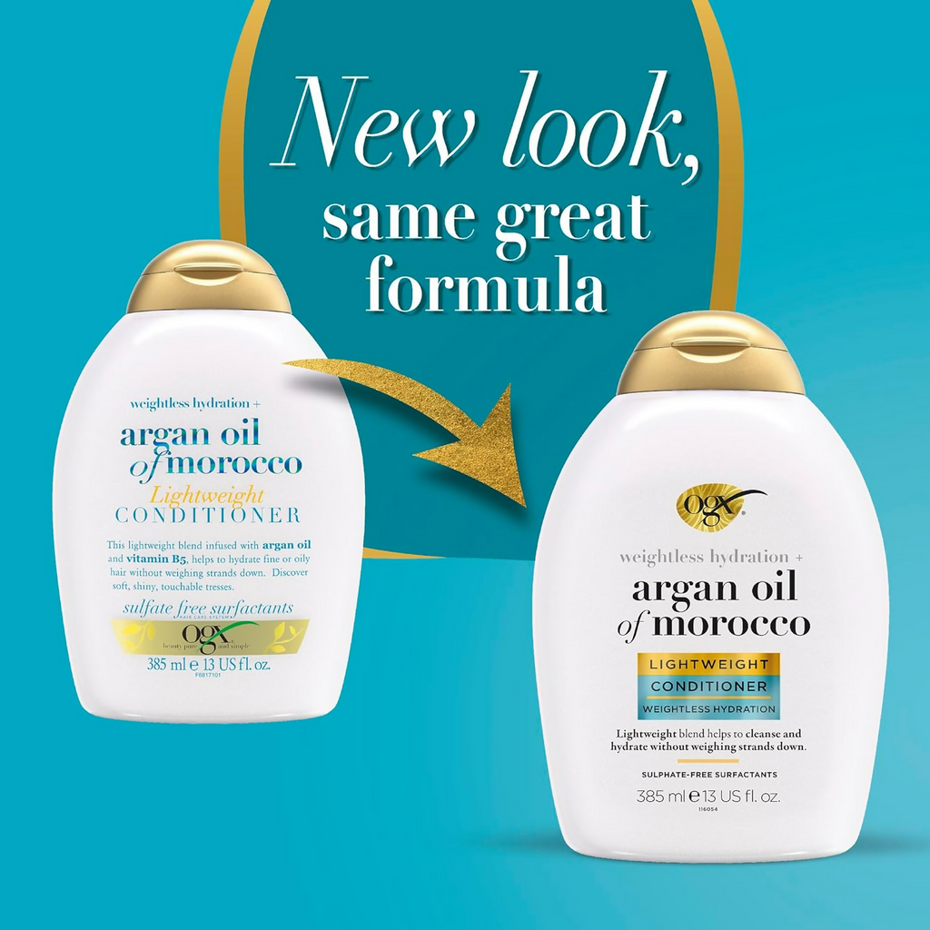 OGX Argan Oil Of Morocco Lightweight Conditioner | Grocsy