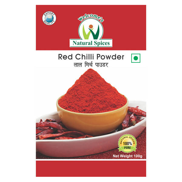 Welcome’s Natural Spices Red Chilli Powder | Grocsy