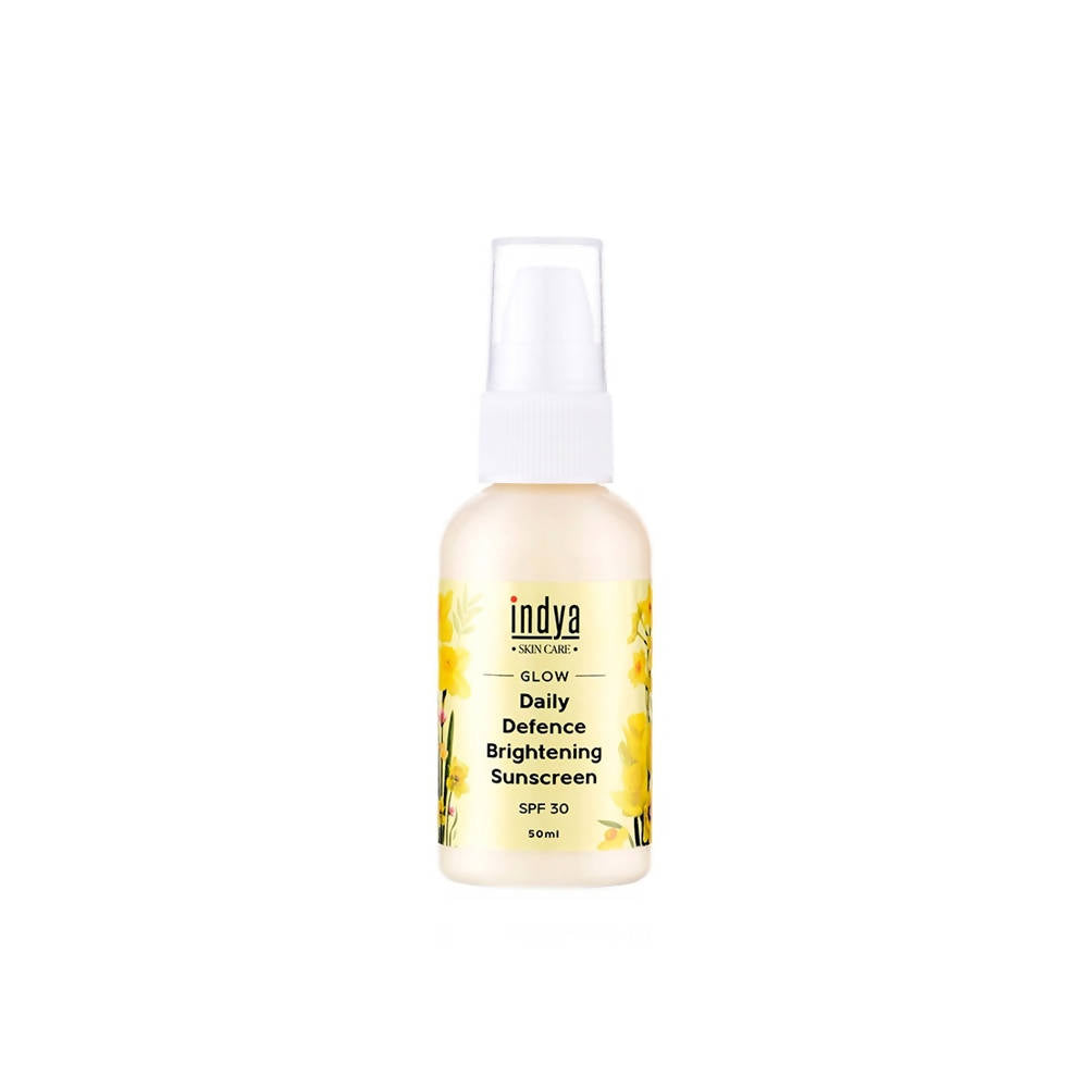 Indya Daily Defence Brightening Sunscreen SPF 30 | Grocsy