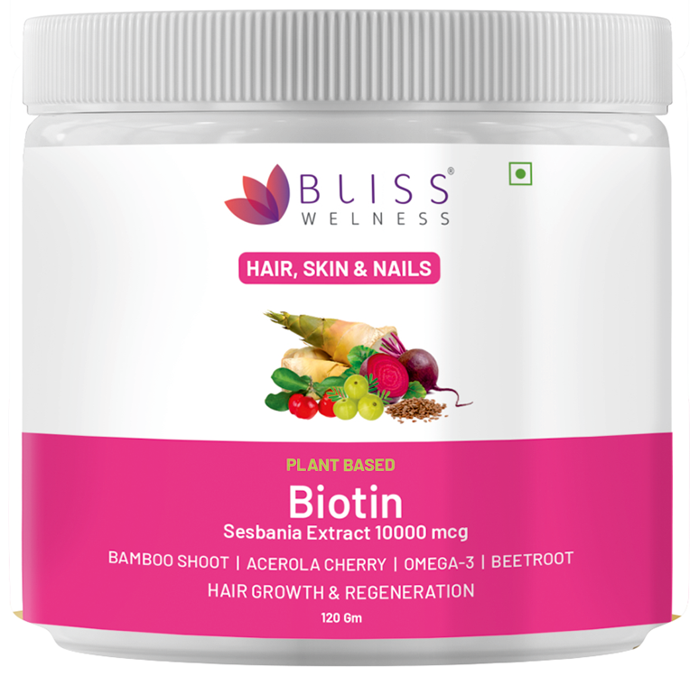 Bliss Welness Biotin Powder | Grocsy