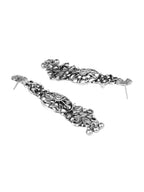 Cardinal Oxidised Silver-Plated Stone-Studded & Beaded Jewellery Set | Grocsy