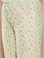 Sztori Plus Size Floral Printed Gotta Patti Pure Cotton Kurta with Sharara | Grocsy