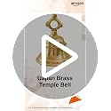 Uapan Metalcraft Brass Bell Temple Ghanta Pooja Bell | Grocsy