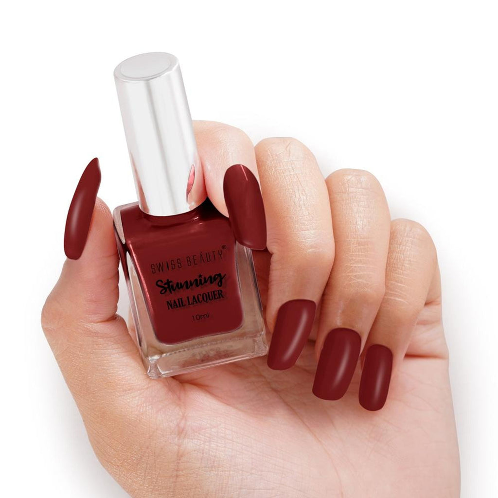 Swiss Beauty Stunning Nail Lacquer - Shade 16 | Grocsy