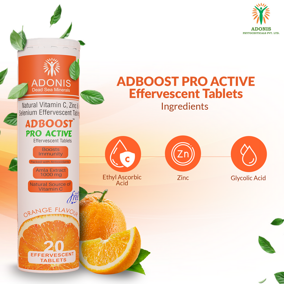 Adonis Adboost Pro Active Effervescent Tablets | Grocsy