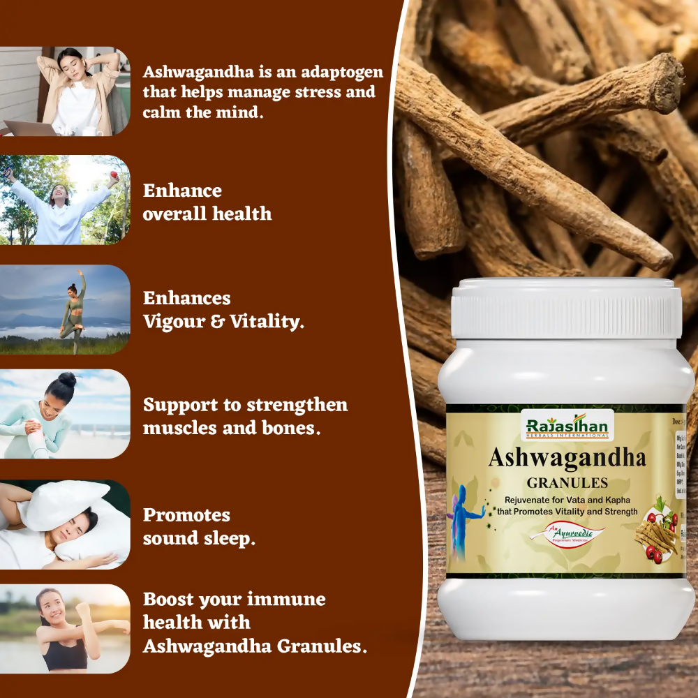 Rajasthan Herbals Ashwagandha Granules | Grocsy