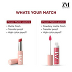 Zayn & Myza Transfer Proof Power Matte Lip Color - Blush Nude | Grocsy