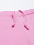 Souchii Women Pink Knitted Palazzos | Grocsy
