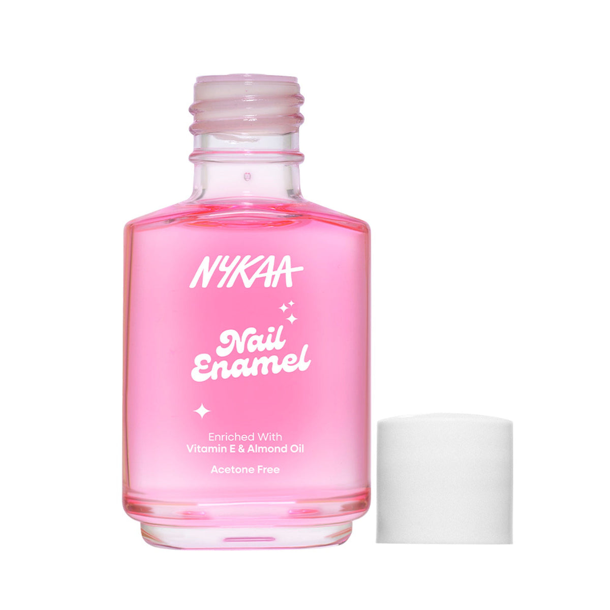 Nykaa Skin Nail Polish Remover with Vitamin E, Jojoba & Almond Oil For Nourishment & Gentle Cleansing | Grocsy