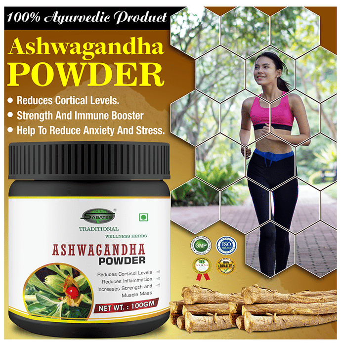 Sabates Ashwagandha  Powder | Grocsy