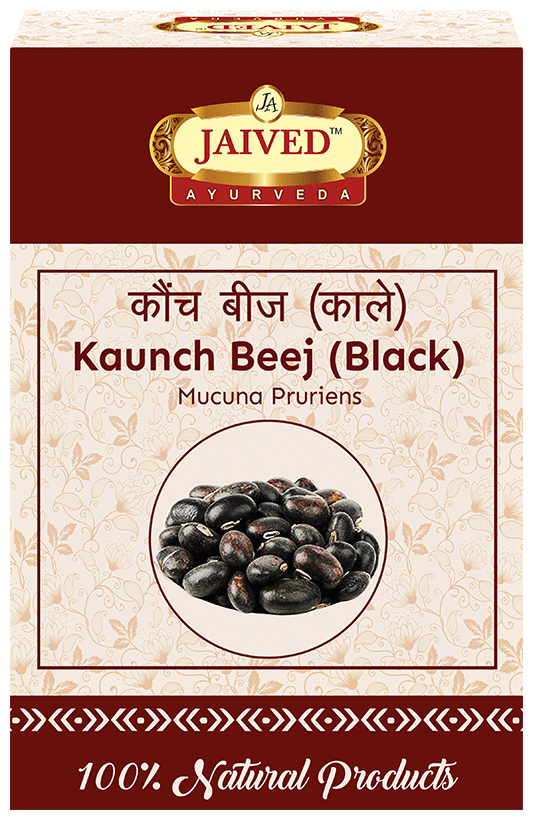 Jaived Ayurveda Kaunch Beej (Black)| Boosts Vitality, Enhances Energy | Grocsy