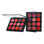 PAC Studio Retro Lip Palette X12 - Intense Color Payoff, Creamy & Highly Blendable, Semi Matte Finish | Grocsy