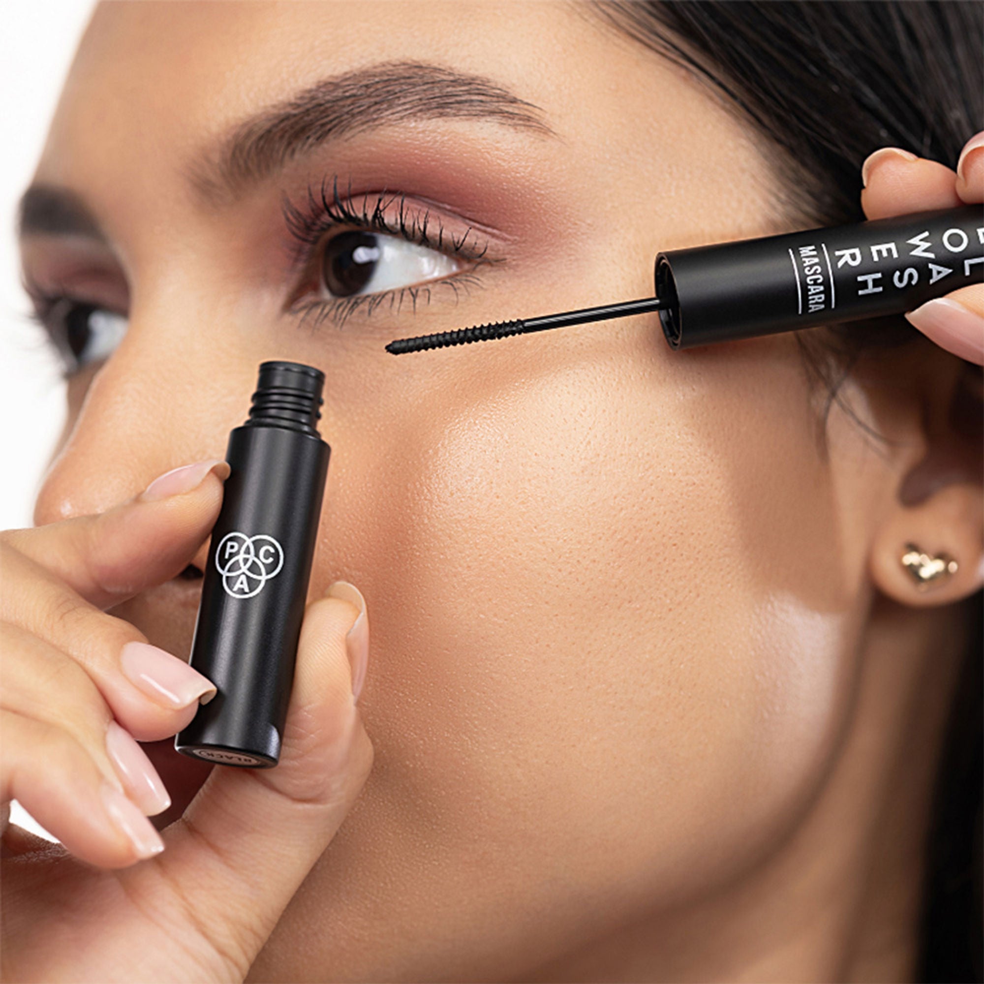PAC Studio Lower Lash Mascara - Micro Bristles to Coat Tiny Lashes, Fuller Lower Lashes, Waterproof | Grocsy