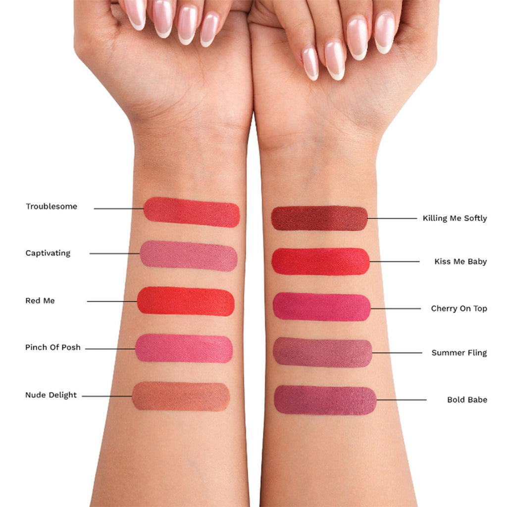 PAC Studio Matte Addict Liquid Lipstick - Nude Delight | Grocsy