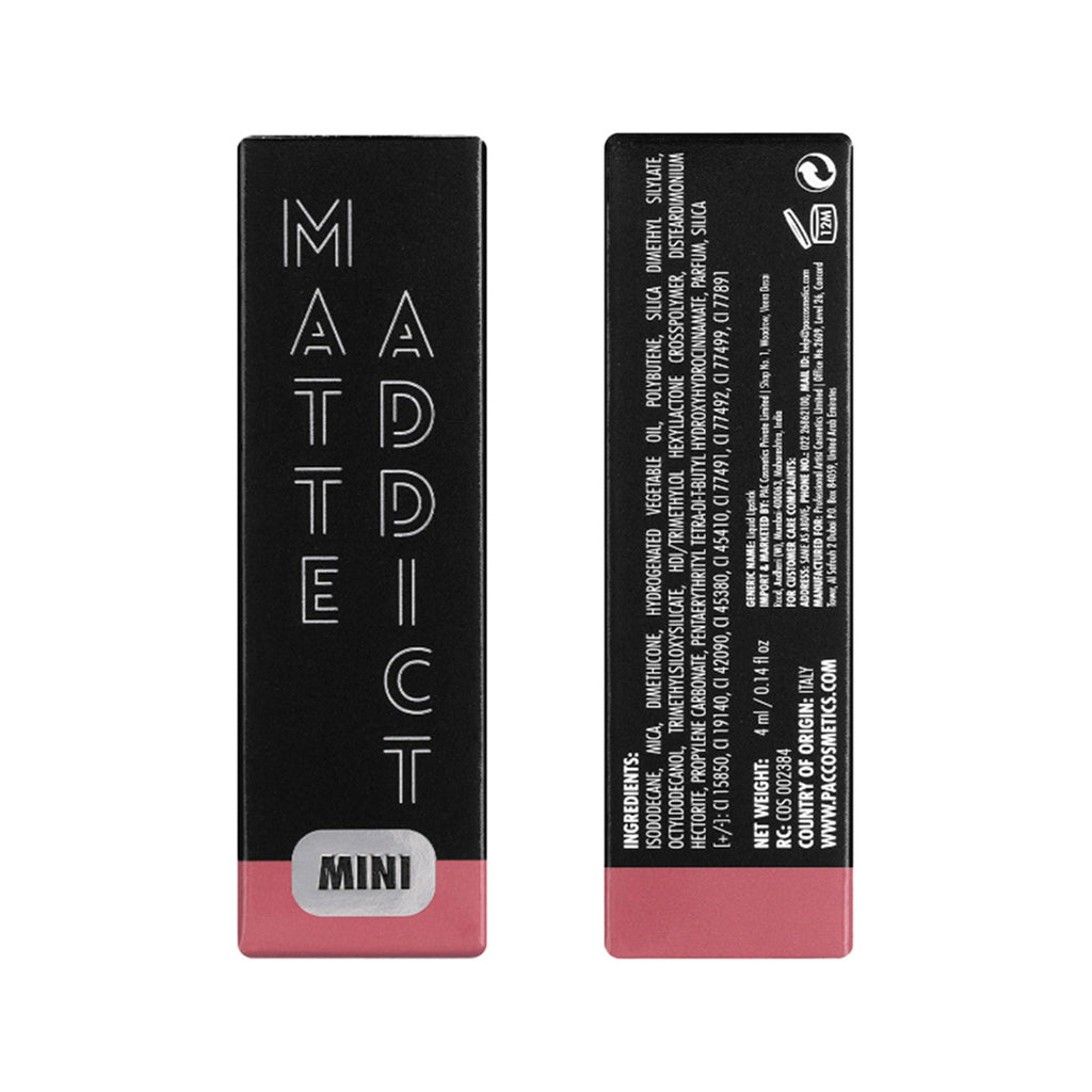 PAC Studio Matte Addict Mini Liquid Lipstick - Bold Babe | Grocsy