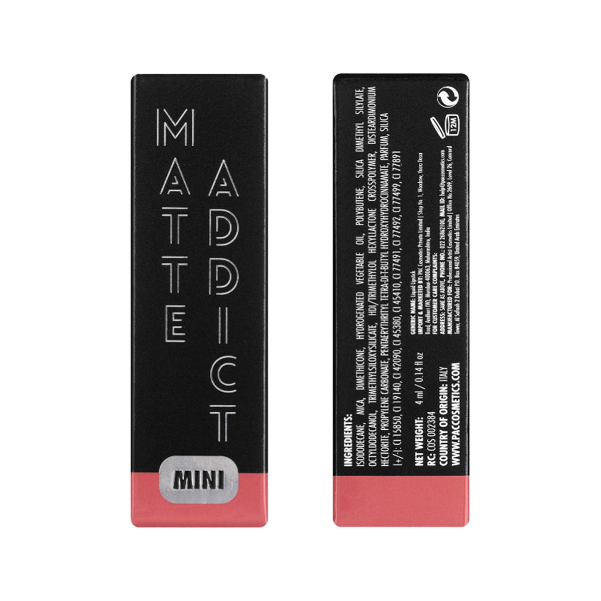PAC Studio Matte Addict Mini Liquid Lipstick - Capitvating | Grocsy