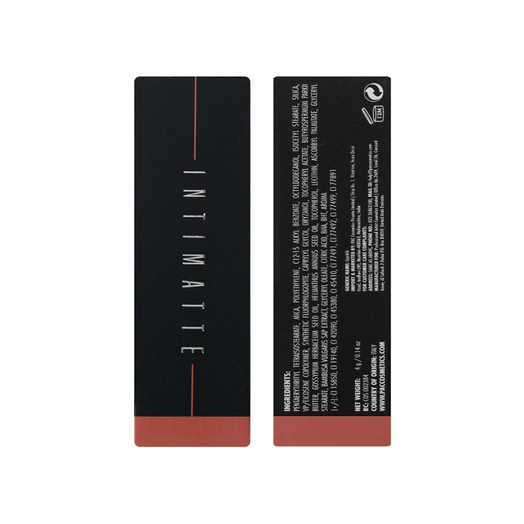 PAC Studio Intimatte Lipstick - Peachy Addiction | Grocsy