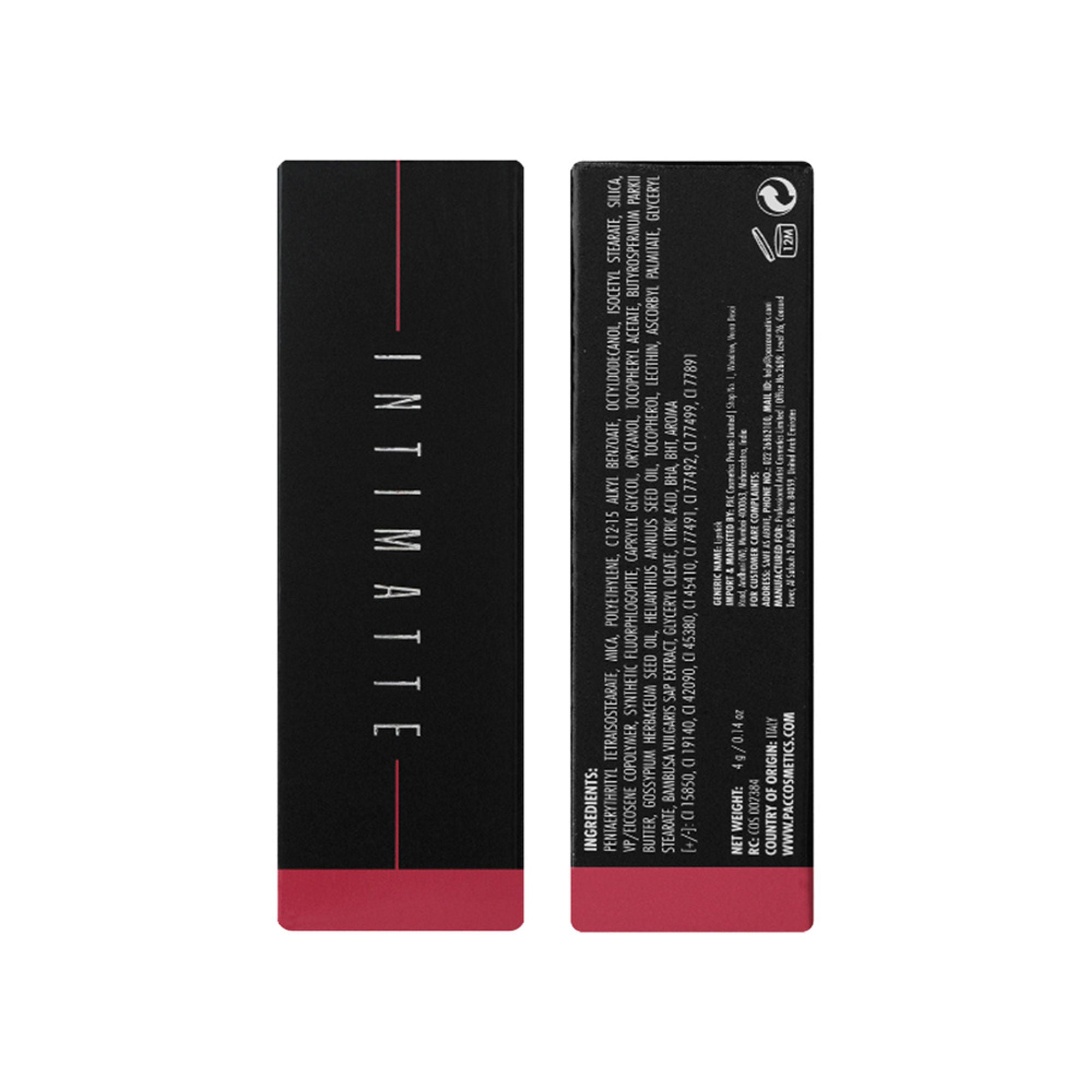 PAC Studio Intimatte Lipstick - The Brick Era | Grocsy