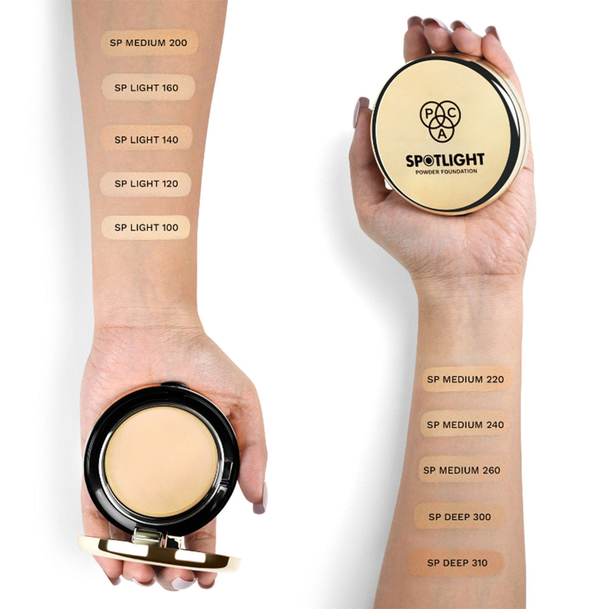 PAC Studio Spotlight Powder Foundation - SP Light 120 | Grocsy