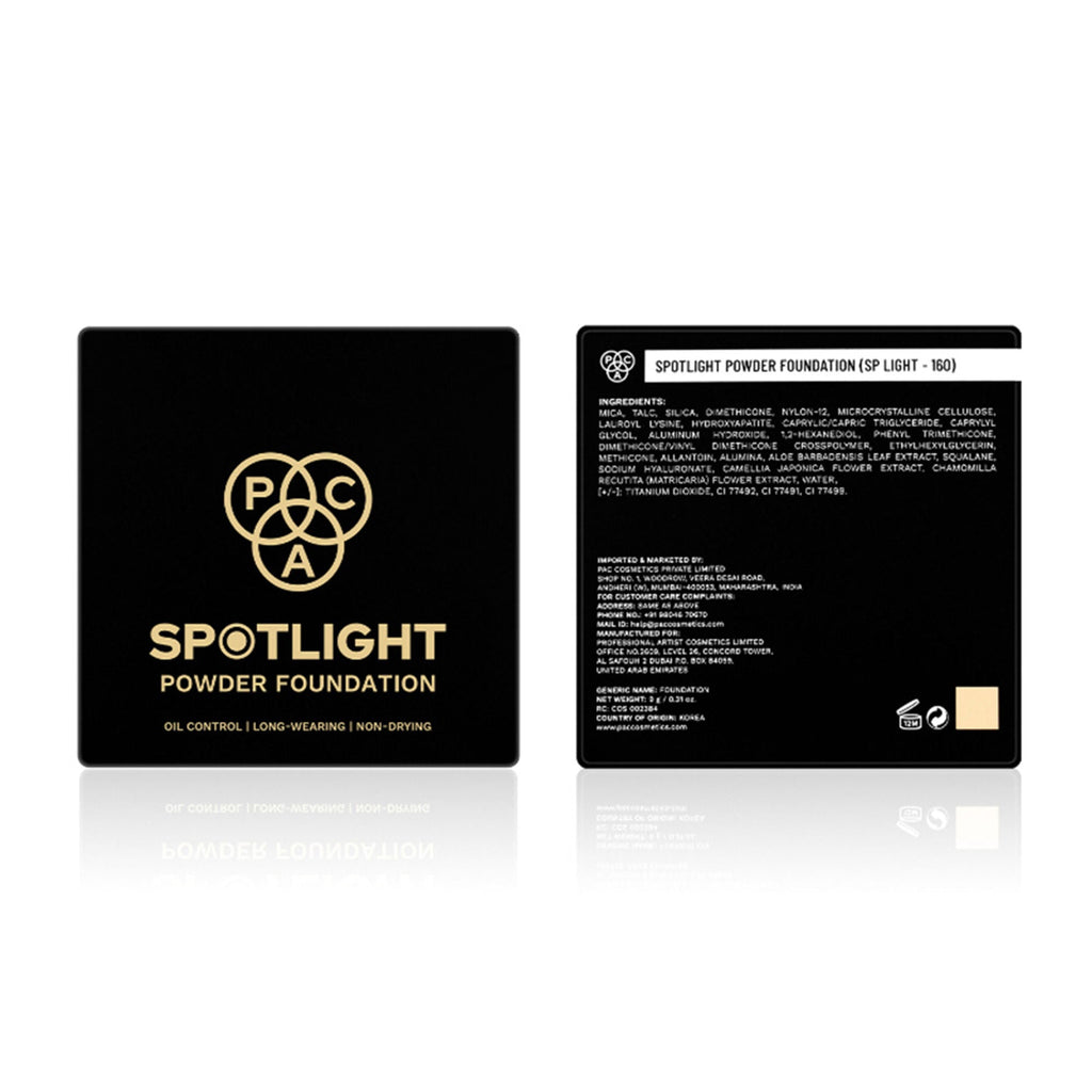 PAC Studio Spotlight Powder Foundation - SP Light 160 | Grocsy