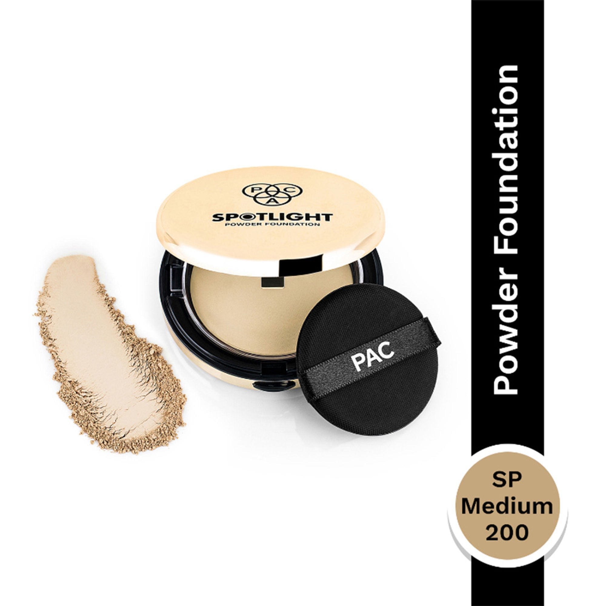PAC Studio Spotlight Powder Foundation - SP Medium 200 | Grocsy