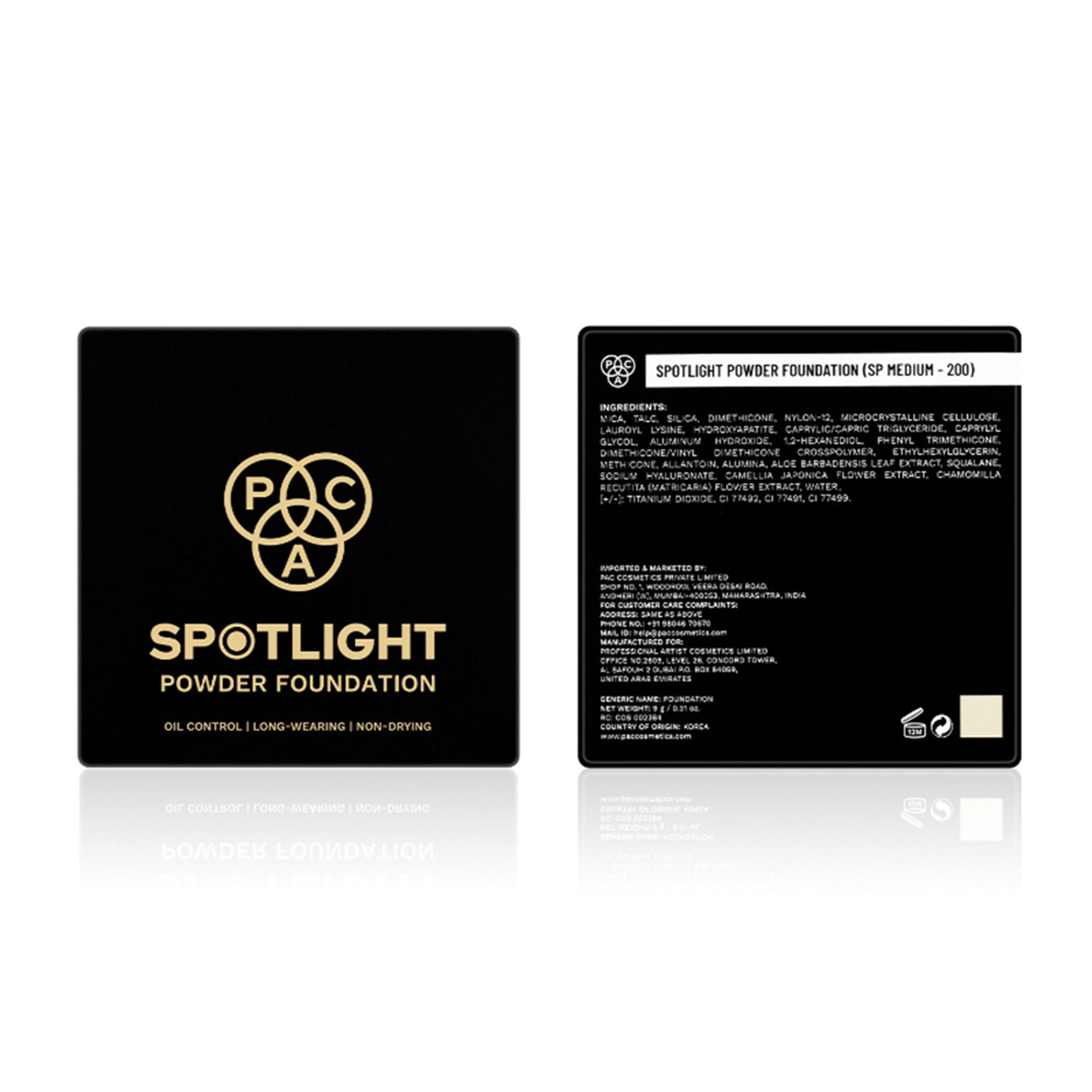 PAC Studio Spotlight Powder Foundation - SP Medium 200 | Grocsy