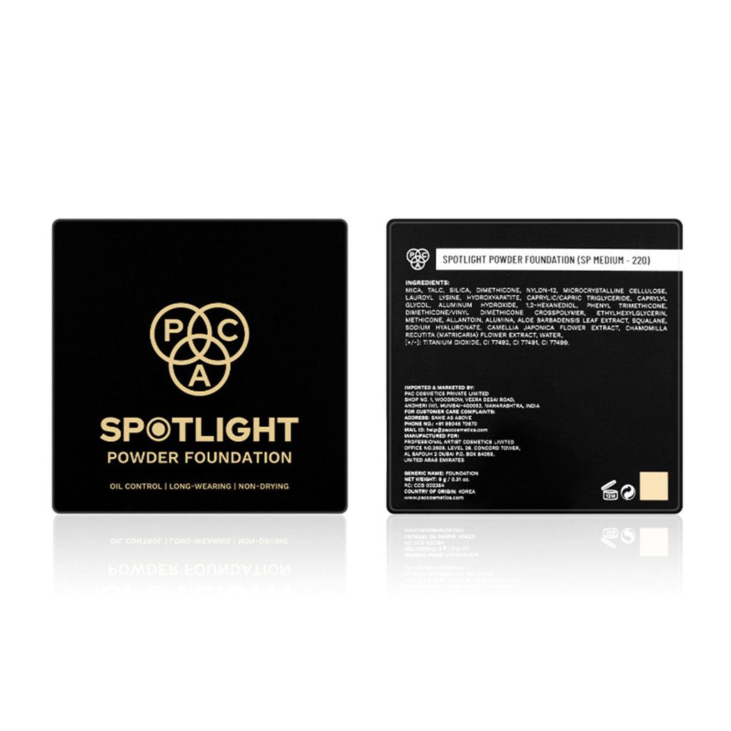 PAC Studio Spotlight Powder Foundation - SP Medium 220 | Grocsy