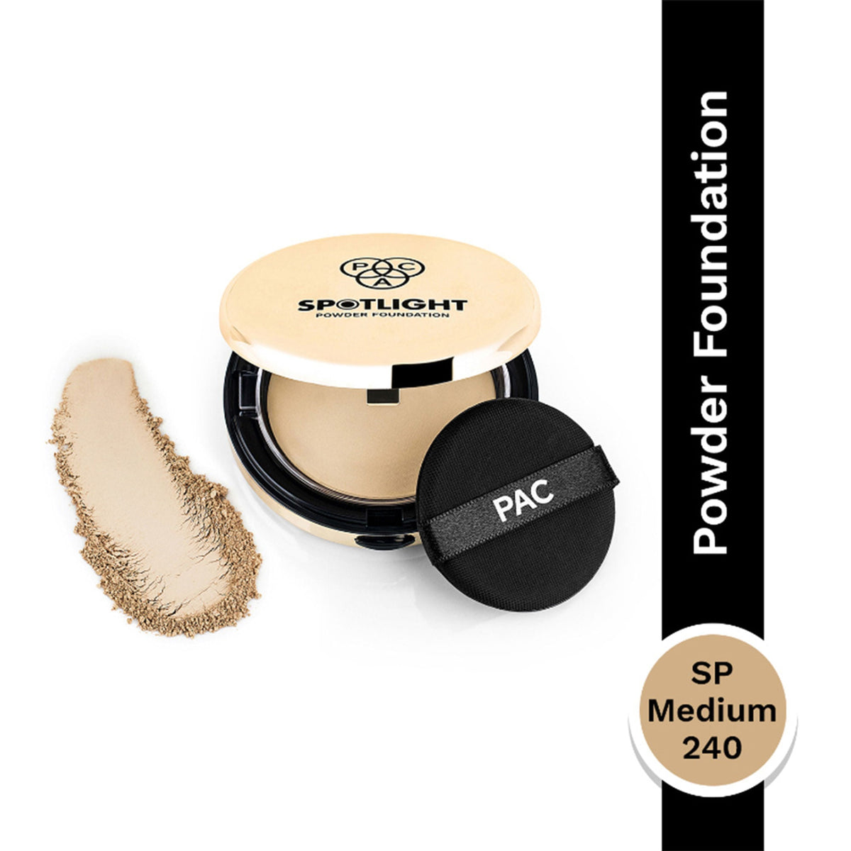 PAC Studio Spotlight Powder Foundation - SP Medium 240 | Grocsy