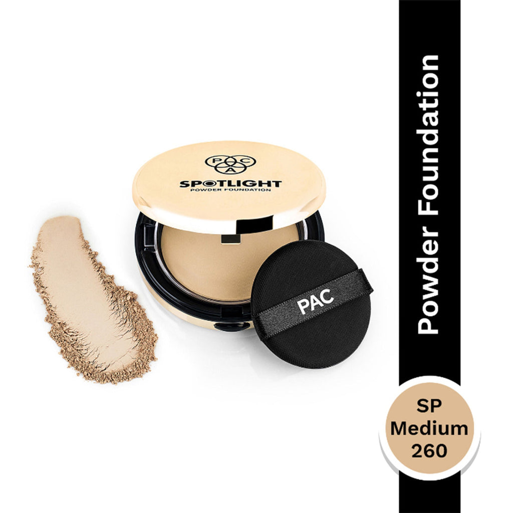 PAC Studio Spotlight Powder Foundation - SP Medium 260 | Grocsy