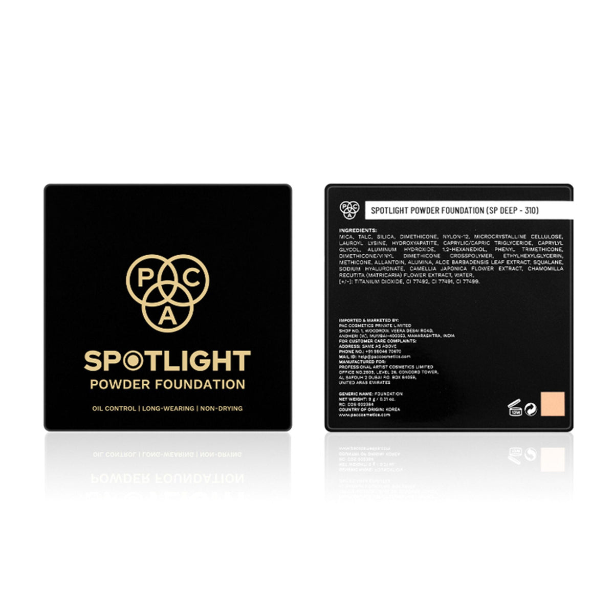 PAC Studio Spotlight Powder Foundation - SP Deep 310 | Grocsy