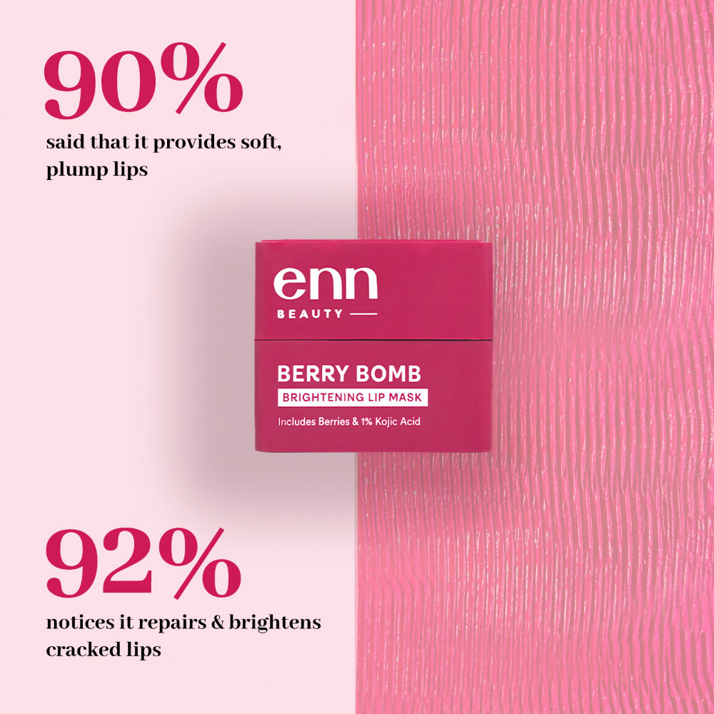 Enn Brightening Lip Mask & Lip Balm For Dry | Grocsy