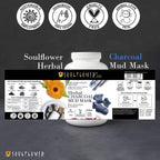 Soulflower Herbal Charcoal Mud Mask | Grocsy