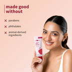 Plum Saffron & Papaya Glow Bright Gel Face Wash For Daily Use - Fights Dullness & Evens Skin Tone | Grocsy