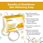 LA Organo Glutathione Calendula Skin Whitening Soap | Grocsy