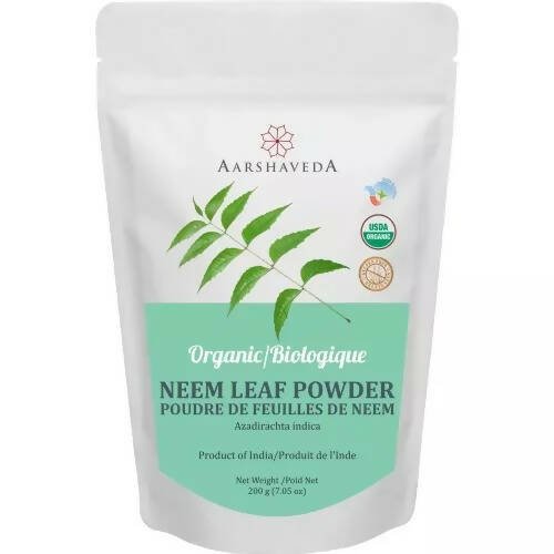 Aarshaveda Organic Neem Leaf Powder | Grocsy