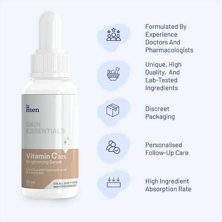 ForMen Vitamin C Skin Brightening Serum | Grocsy