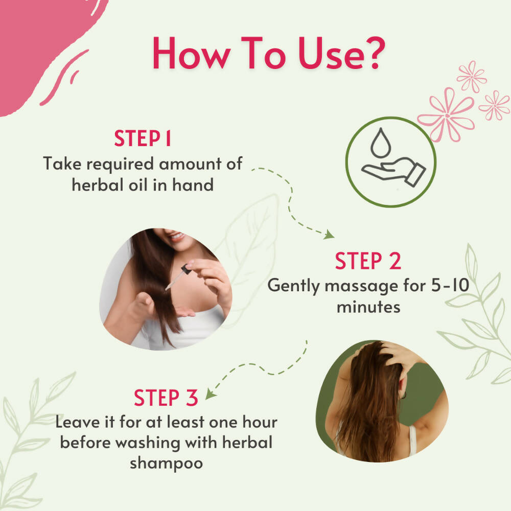 Pokonut 8 in 1 Herbal Hair Fall Control Oil | Grocsy