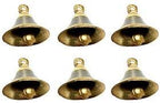 Uapan Brass Pooja Room Bells with J Hook | Grocsy