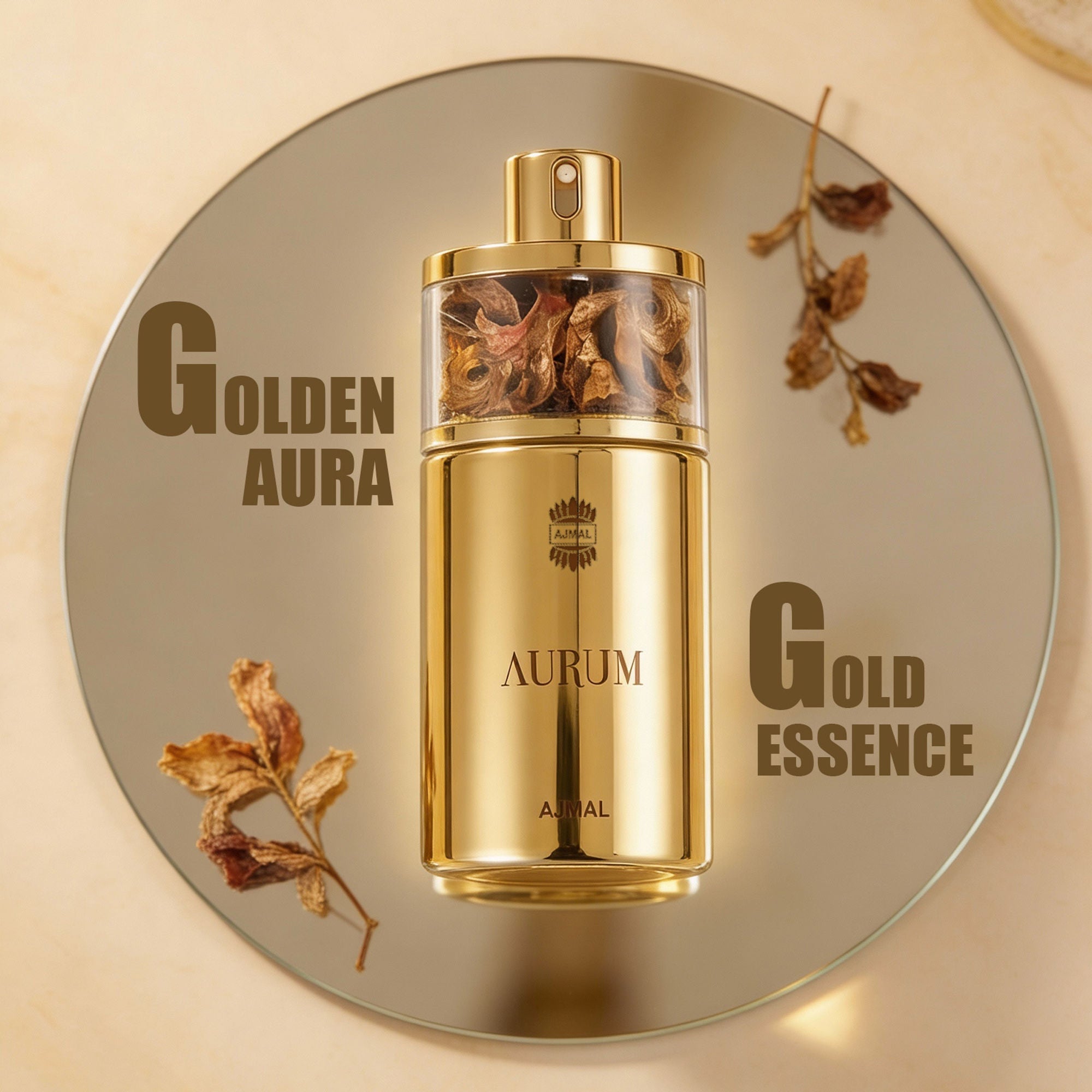 Ajmal India Aurum Edp Perfume For Women Fresh Fruity Luxury Fragrance | Grocsy