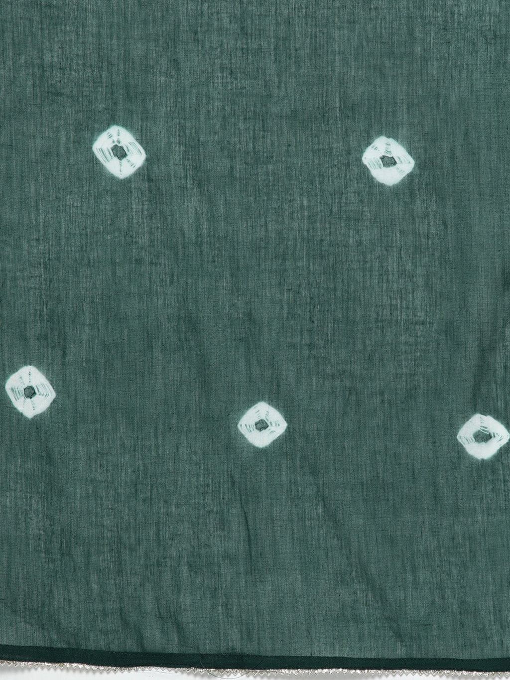 HERE&NOW Women Green & White Ethnic Motifs Embroidered Kurta with Trousers & With Dupatta | Grocsy