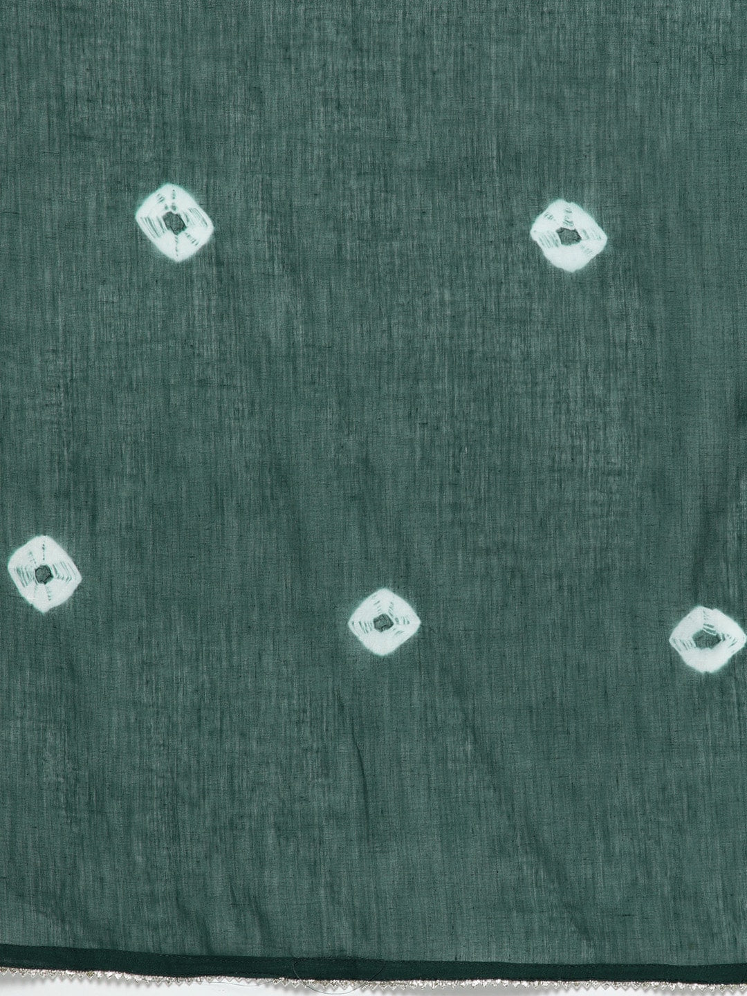 HERE&NOW Women Green & White Ethnic Motifs Embroidered Kurta with Trousers & With Dupatta | Grocsy