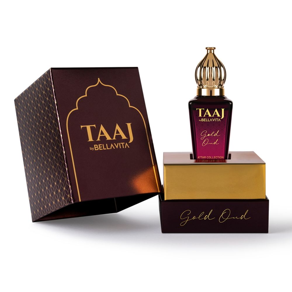 Taaj by Bella Vita Gold OUD Attar | Grocsy