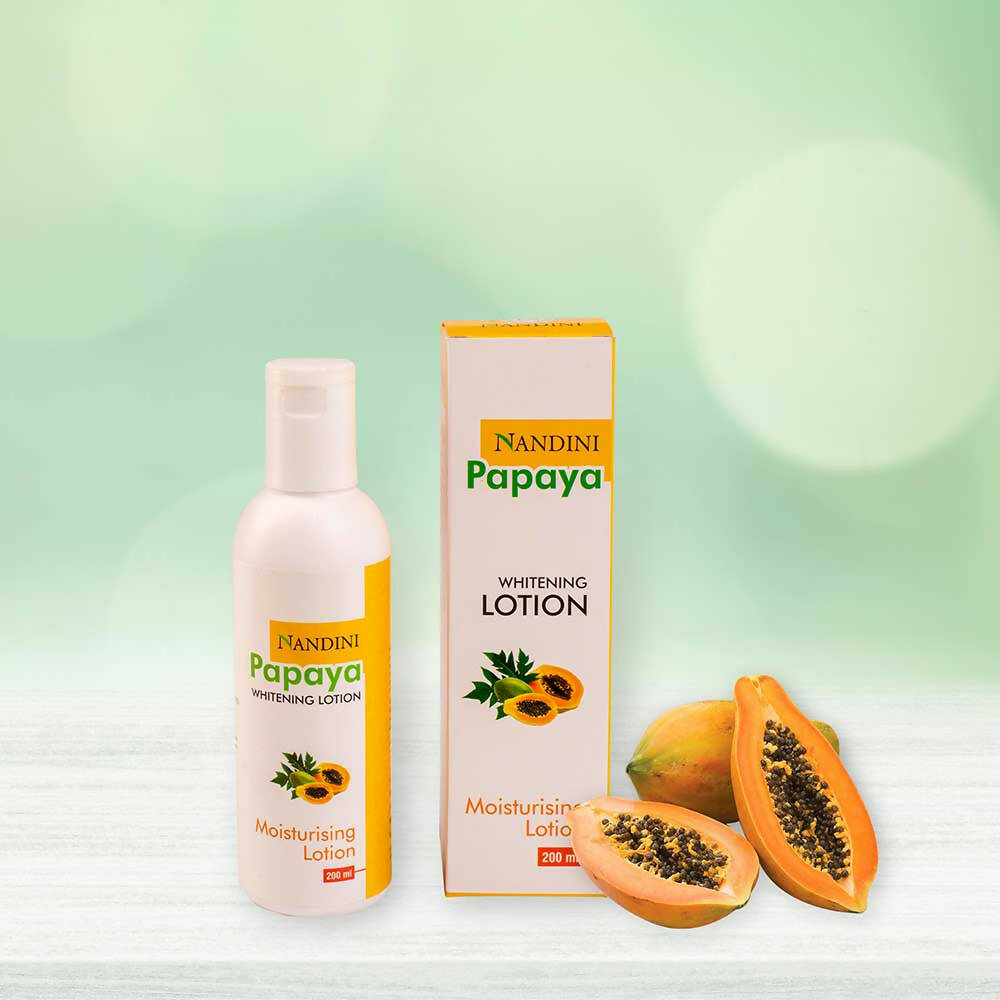 Nandini Herbal Papaya Whitening Lotion | Grocsy