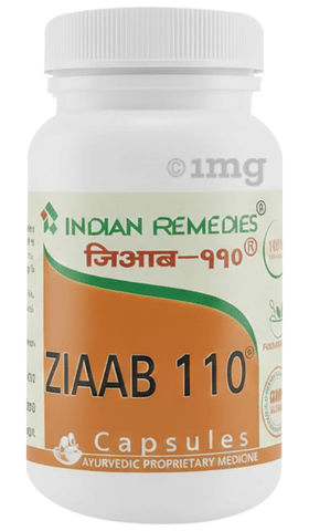 Indian Remedies Ziaab 110 Capsules | Grocsy