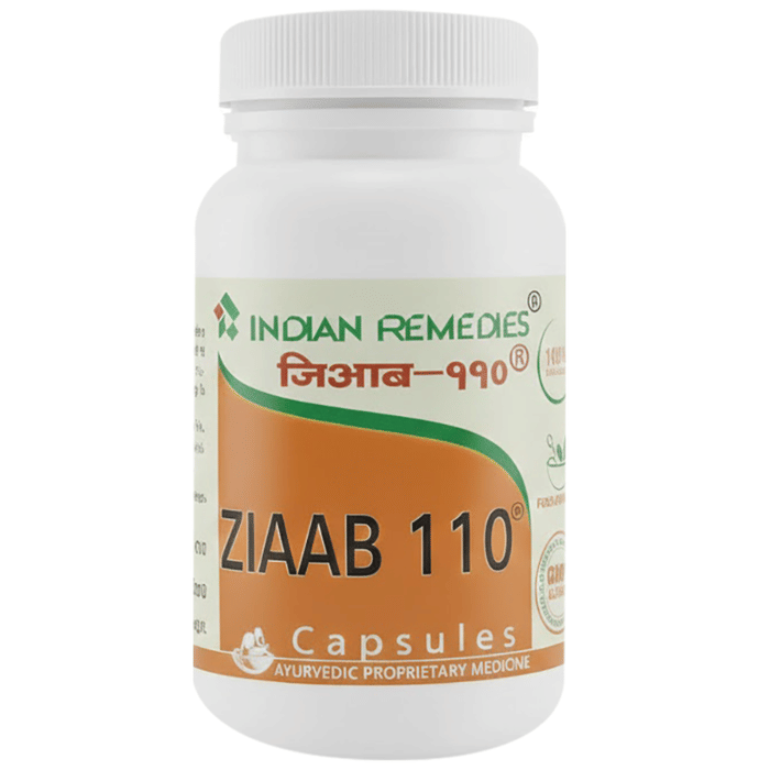Indian Remedies Ziaab 110 Capsules | Grocsy