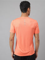 Alcis Round Neck Slim Fit Anti-Static T-Shirt | Grocsy