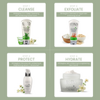 Lotus Herbals WhiteGlow Skin Brightening Oatmeal & Yogurt Gentle Exfoliator Scrub | Grocsy